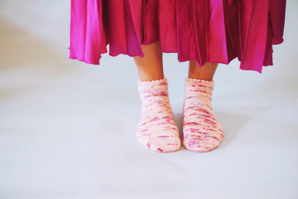 Picot Socks | The Knit Show with Vickie Howell